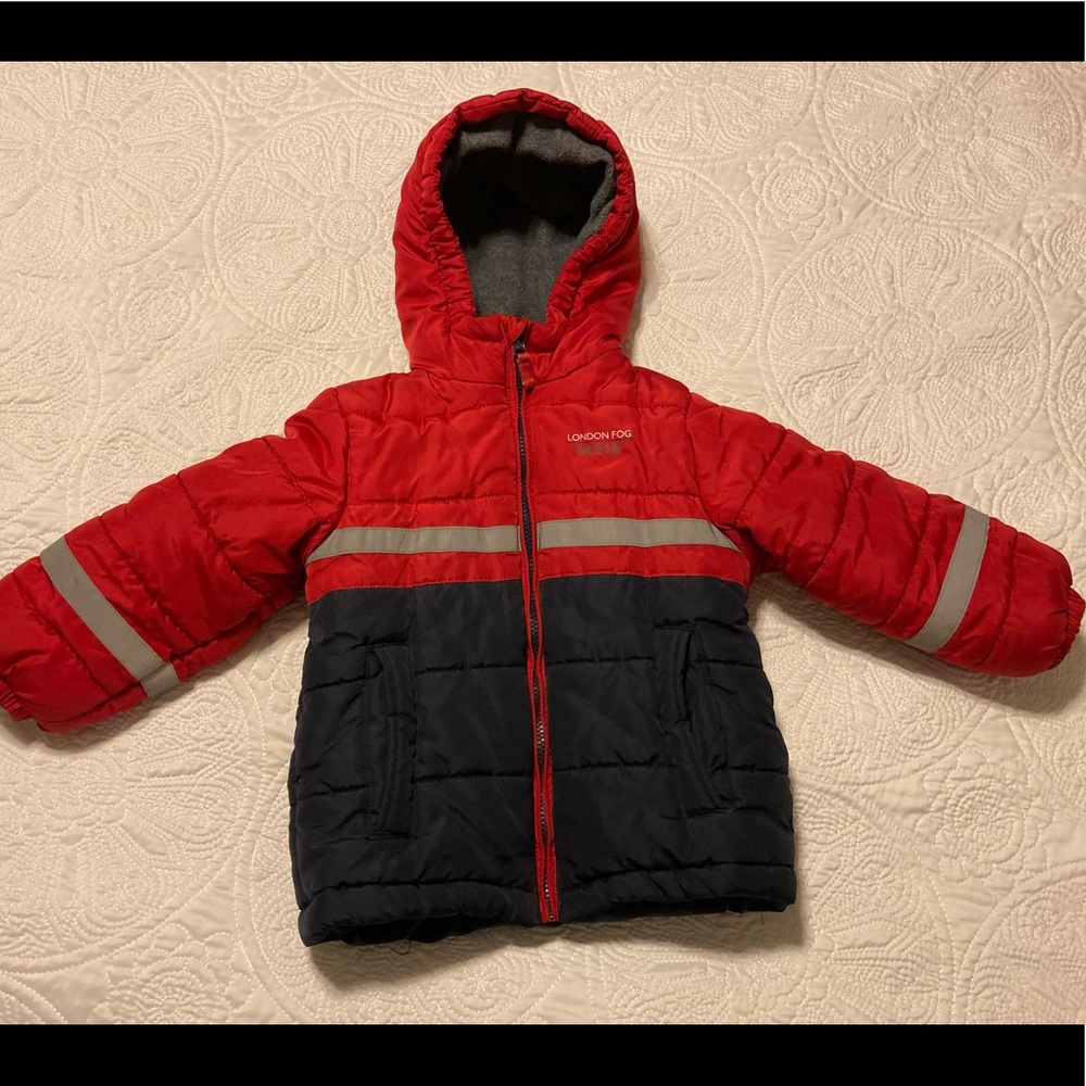 *Donated* London Fog reflective kids coat
